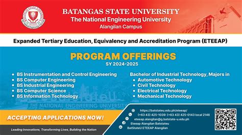 batangas state university eteeap|BS Computer Engineering .